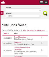 DrupalJobs responsively relaunches on Recruiter RC1 and Omega 4